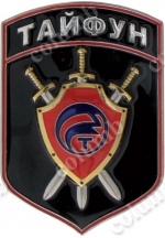 Эмблема охранного агентства «Тайфун»
