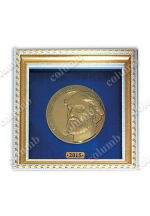 Медаль "Гиппократ 2015"  в раме