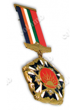 Награда на колодочке "За заслуги. Азербайджан" 