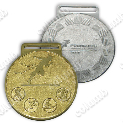 Медали "Роснефть. Зимняя спартакиада 2016"