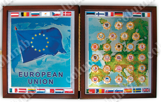 Набор символики Европейского Союза (значки)