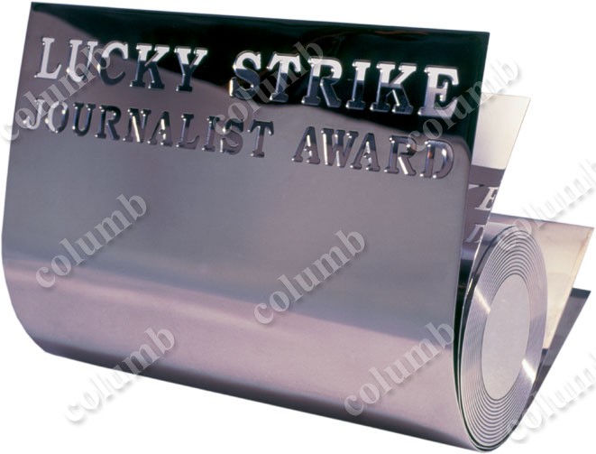 Сувенир “Lucky Strike Journalist award”