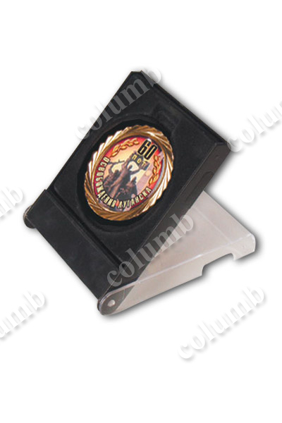 Юбилейная медаль в стандартном корпусе «галактика» «60 лет освобождения г. Луганска» в пластиковом футляре 